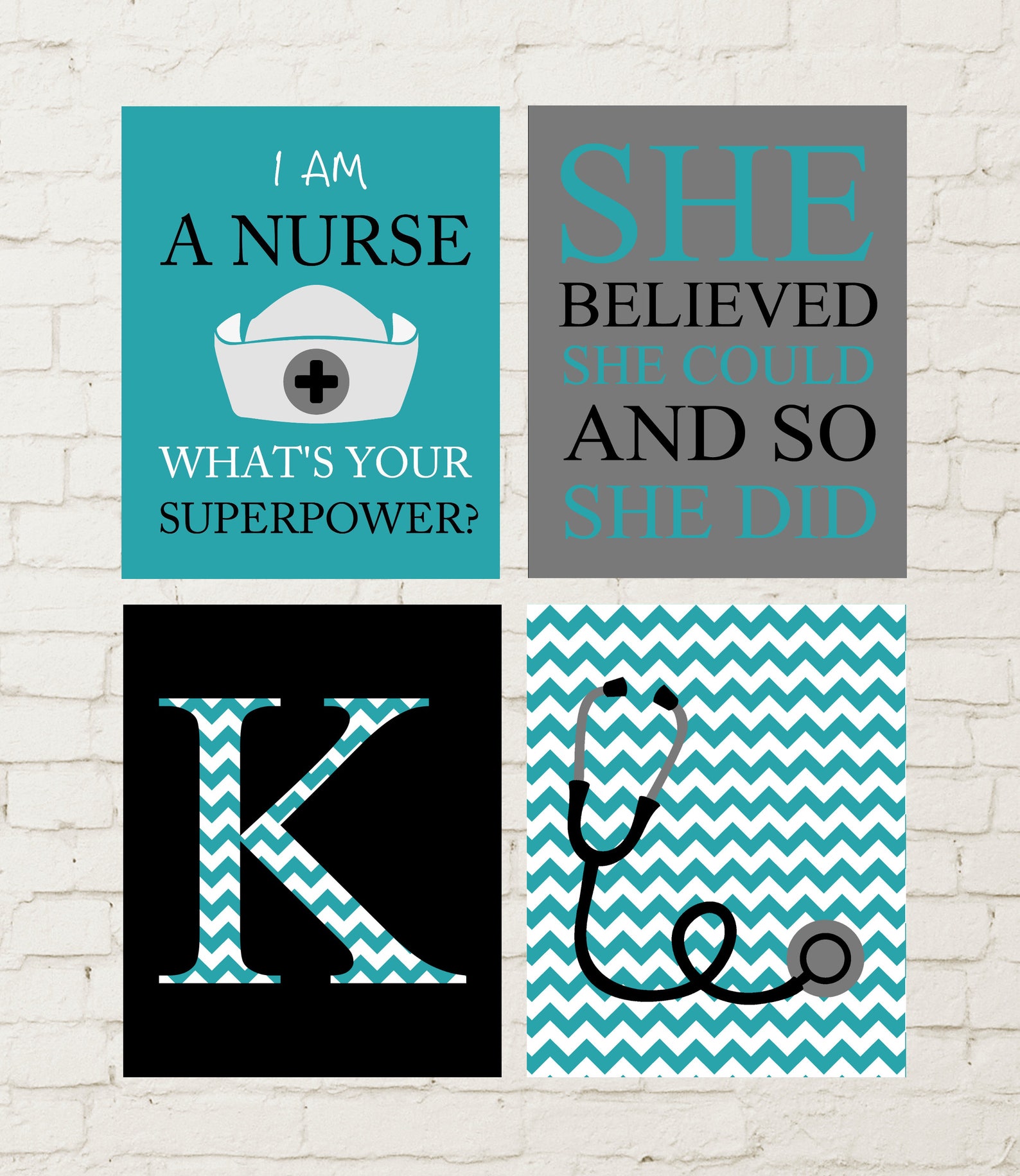 Nurse Nursing Wall Art Gift for Nurse New Job Gift Idea Etsy