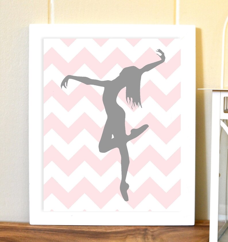 Dance Art Girls Wall Art Dance Like No One's Watching Etsy