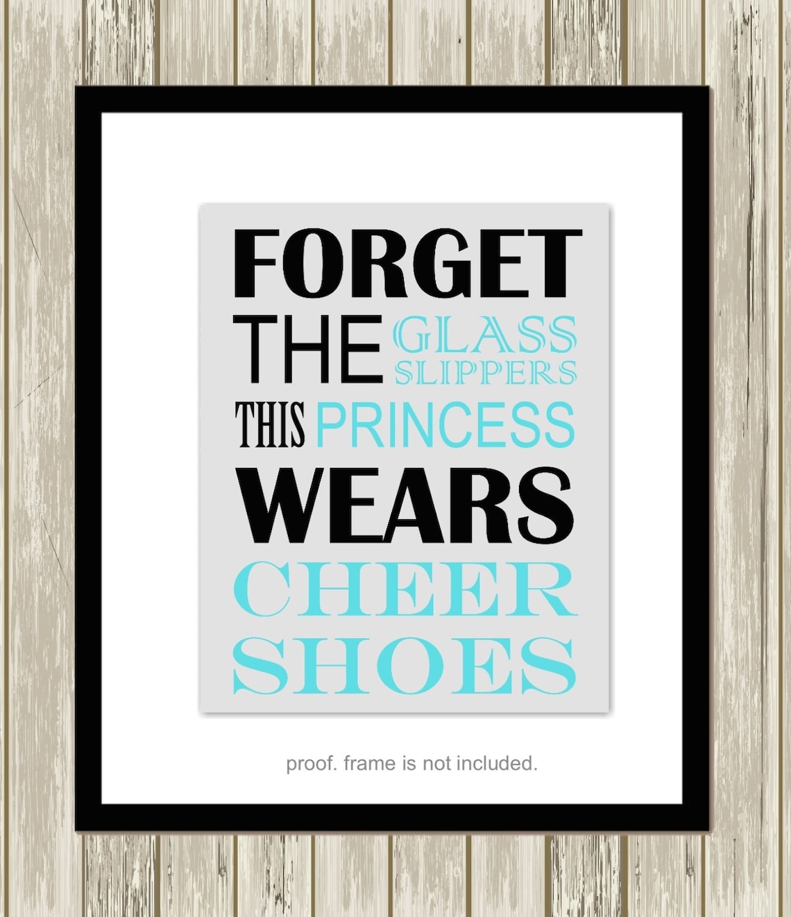 Cheerleading Wall Art Cheerleader Quotes Cheer Room Decor Etsy