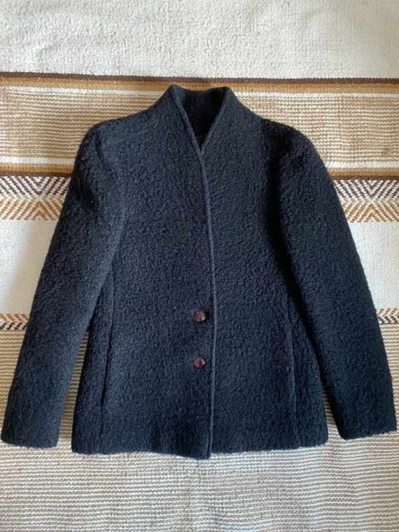 Vintage 1970's/1980's Steven Forstmann Wool Tailored … - Gem