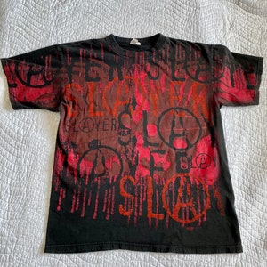 90s Slayer T - Etsy
