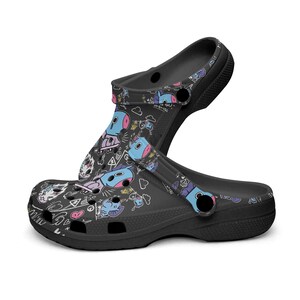 Zuecos Mang BT21 Dancing Pony / Sandalias con estampado integral de personajes K-pop