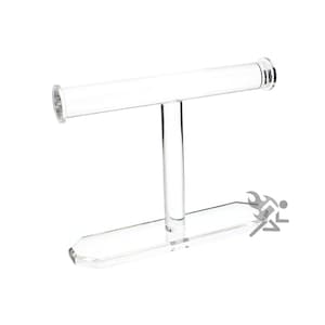 Clear Bracelet Display Stand, Single Tier Jewelry Holder