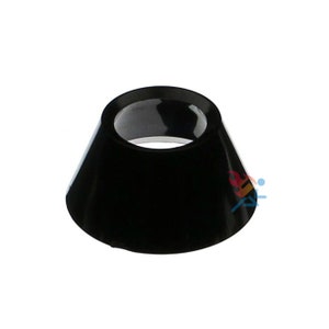 Black Round Reversible Cone Display Stands for Eggs, Marbles, Golf Balls, 10 Pack