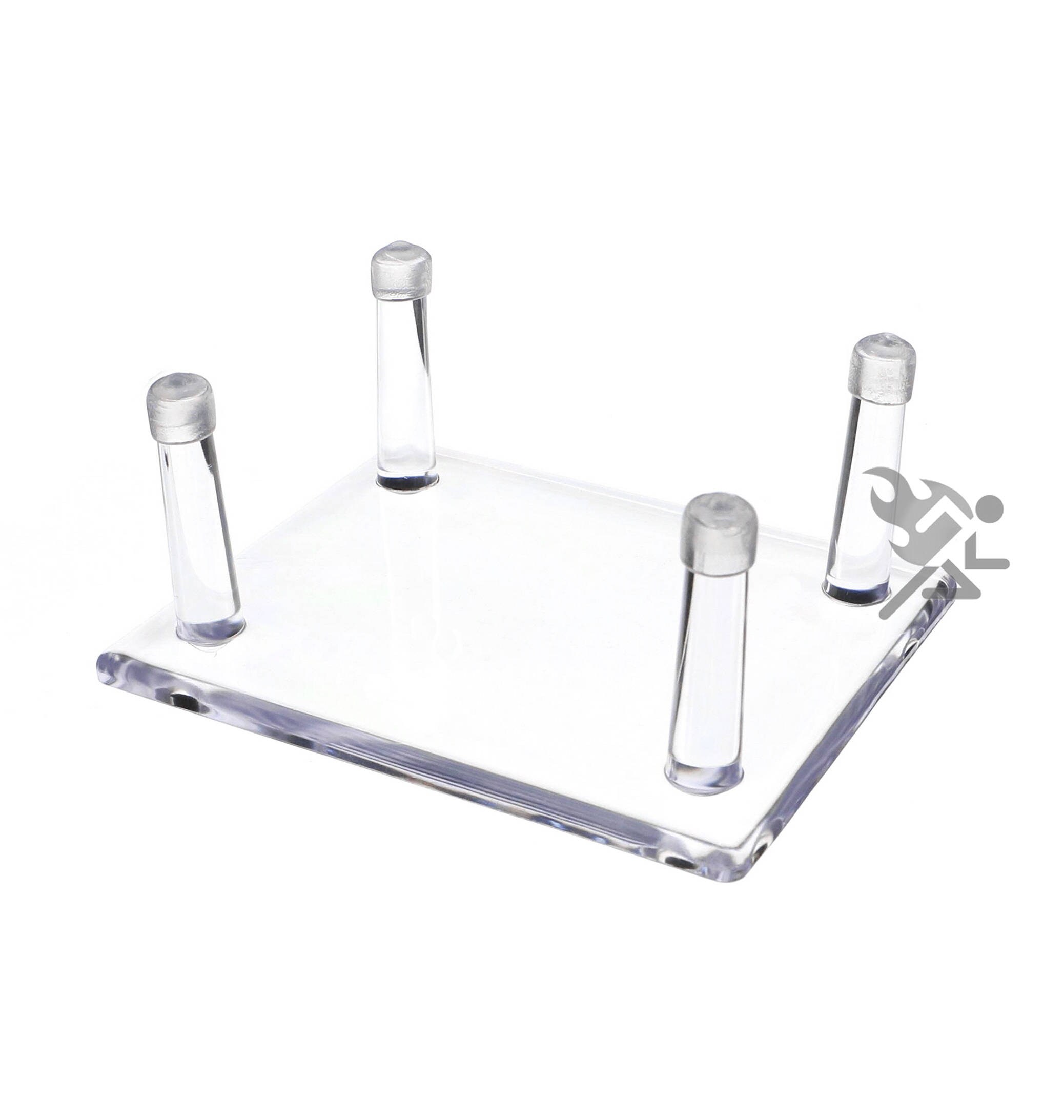 Mineral Geode Fossil Display Stand 41/4 Four Peg with Etsy