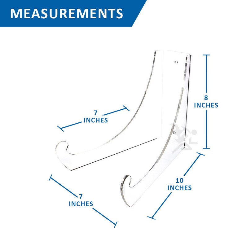 Onfireguy Clear Acrylic 8 High Bowl Display Stand for Etsy