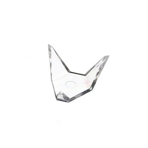 Mineral Fossil Geode Display Stands 1.25&quot; Triangle Holders, 12 Pack