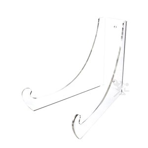 OnFireGuy Clear Acrylic 8&quot; High Bowl Display Stand for 9&quot; - 13&quot; Diameter Bowls and Platters