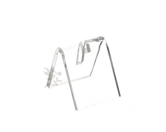 Clear Acrylic Knife Blade Display Stand Holders, 12 Pack