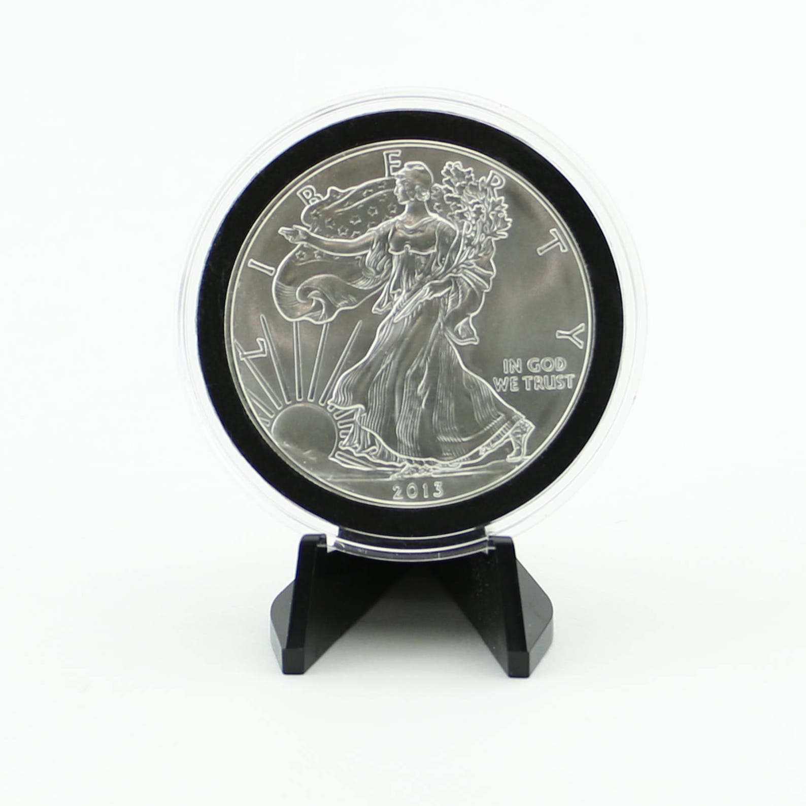 Small Black Coin Display Stand Holders 25 Pack Etsy