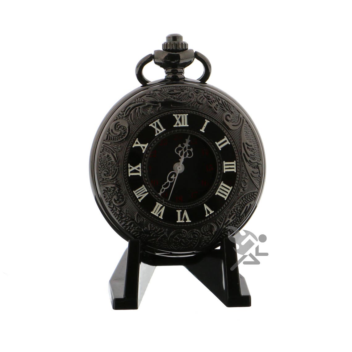 Deluxe Large Black Pocket Watch & Knife Display Stand Holders Etsy
