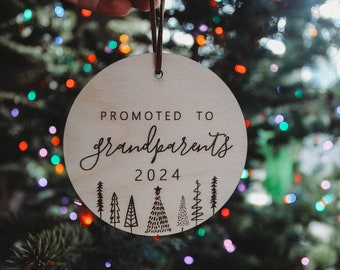 Adorno para abuelos: regalo para anunciar el embarazo