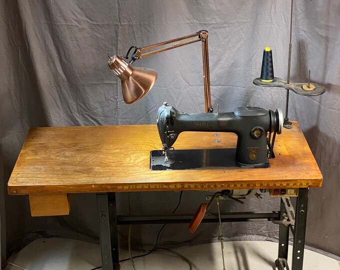 Singer 241c Singer 241-12 Industrial Sewing Machine With Table & Motor - Etsy
