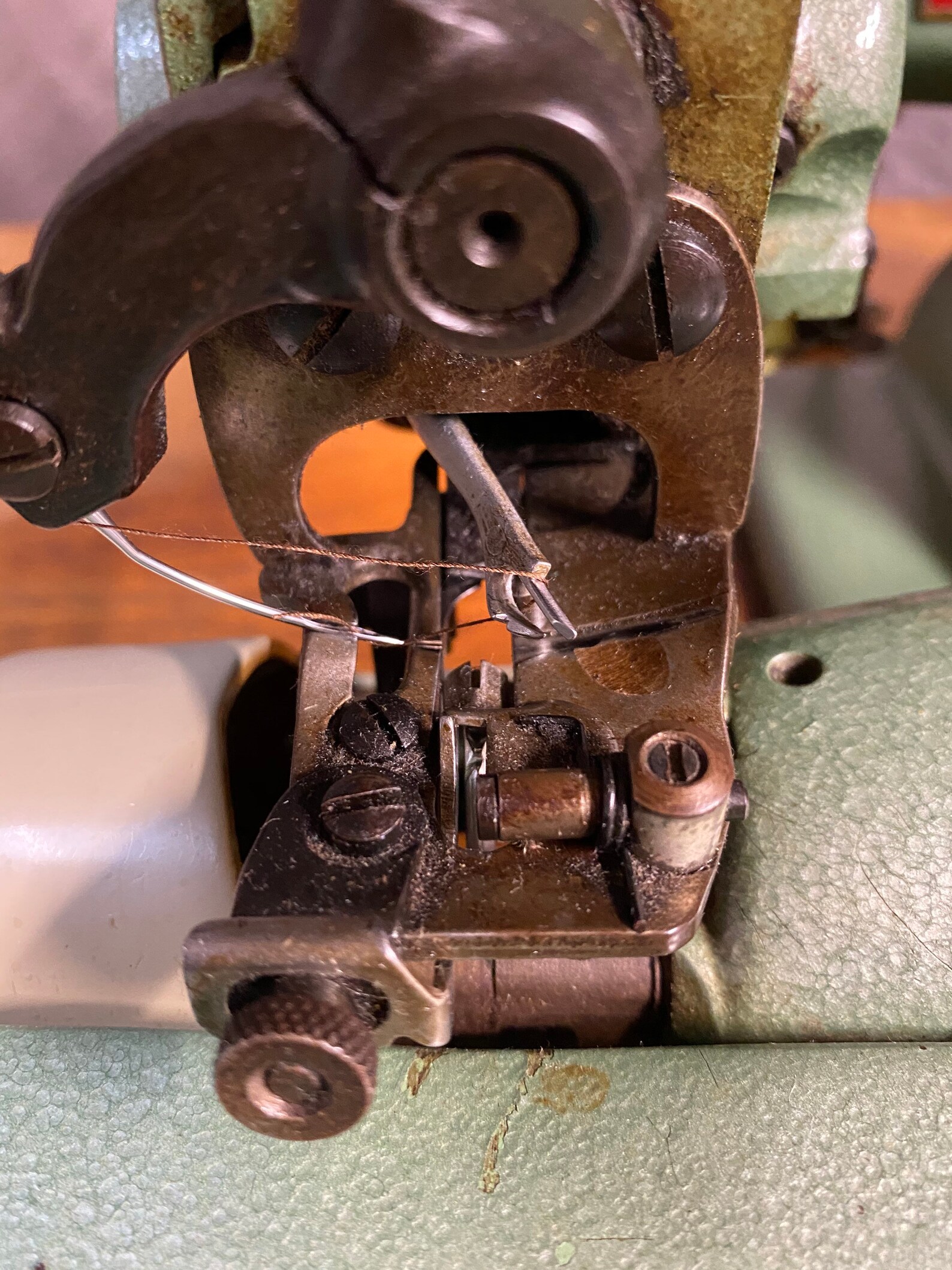 Vintage Industrial U.S. Blind Hem Stitch Sewing Machine 718 Etsy