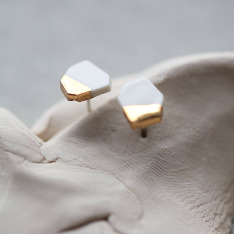 Gold Hudson Earrings main image 0