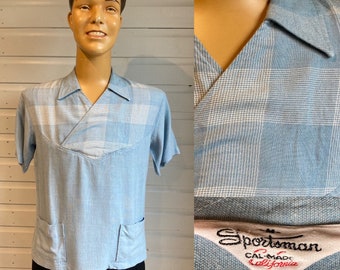 ORIGINAL 1950s PULL-OVER Shirt