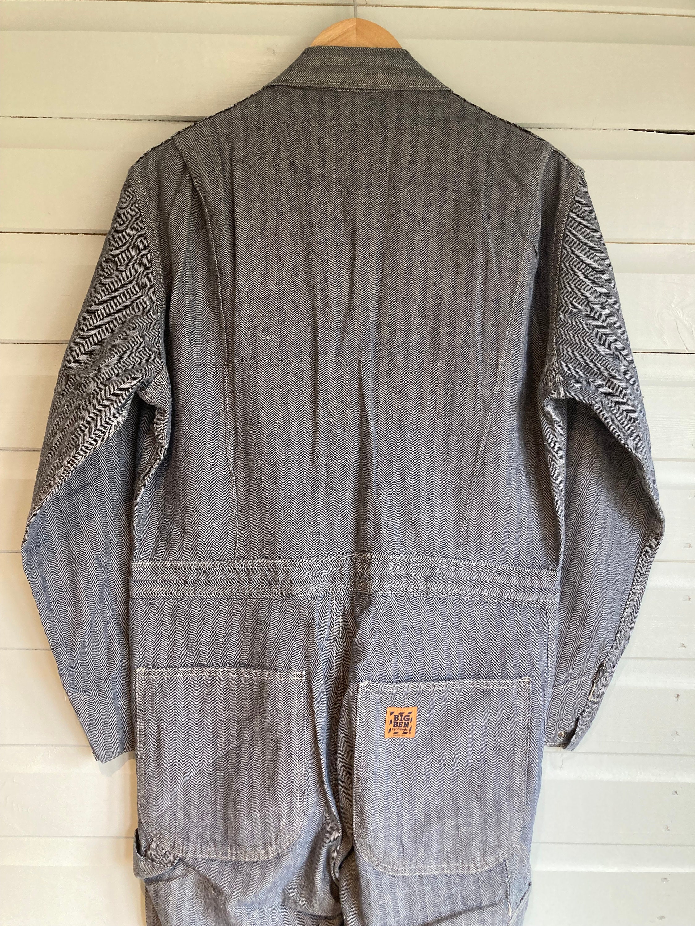 Original Vintage BIG BEN by Wrangler HBT Overalls Coveralls Original Vintage BIG BEN by Wrangler HBT Overalls Coveralls