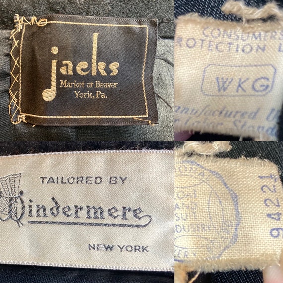 ORIGINAL 1940s/ 50s AMERICAN PRINCESS Wool Coat - image 10