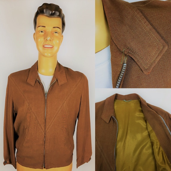 1950’s LINEN RAYON RICKY Jacket