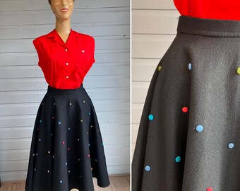 AMANDA CIRCULAR SKIRT（Amanda & Chelsea Colorblock Circle Skirt） 