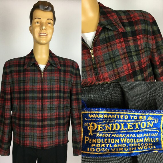 ORIGINAL 1950's MENS PENDLETON Jacket