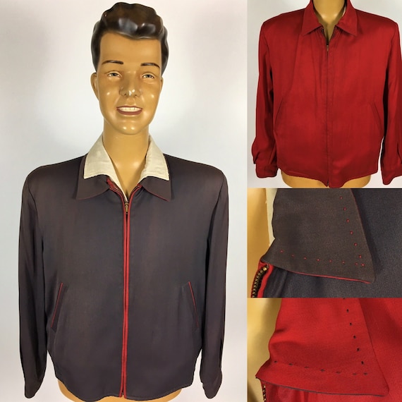 ORIGINAL 1950's REVERSIBLE GAB Ricky Jacket