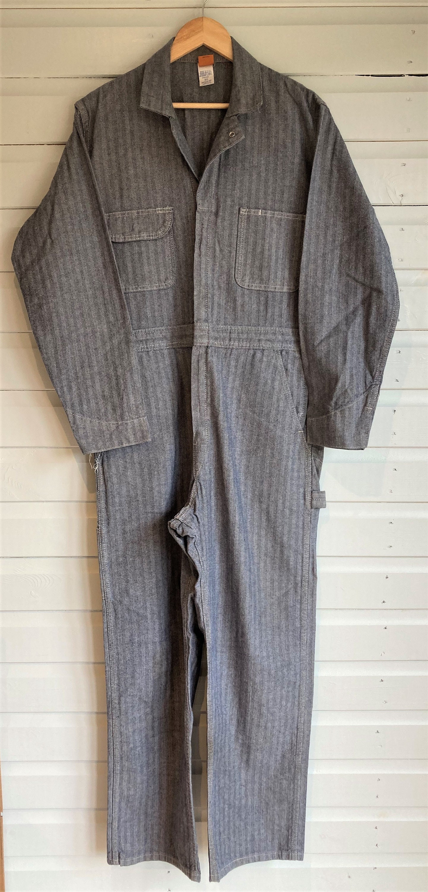 Original Vintage BIG BEN by Wrangler HBT Overalls Coveralls Original Vintage BIG BEN by Wrangler HBT Overalls Coveralls