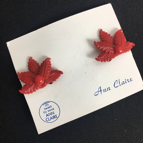 DEADSTOCK 1950s NOVELTY EARRINGS
