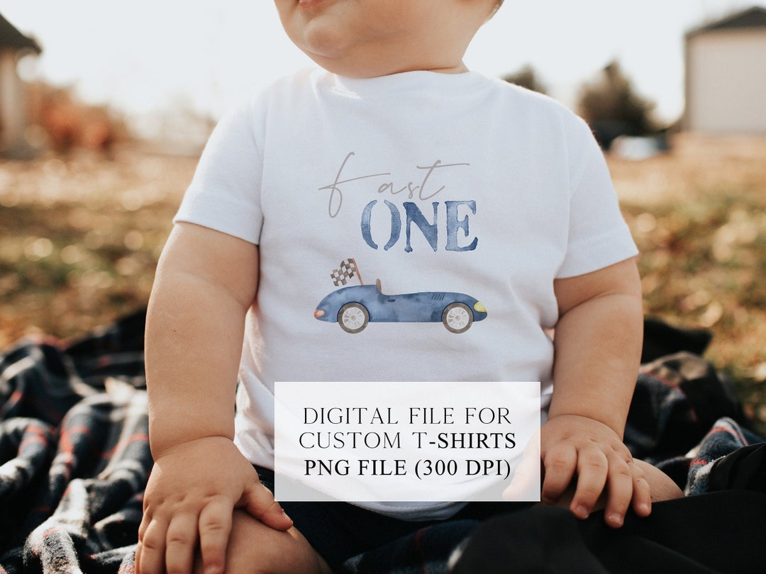 FAST ONE Race Car PNG Cut file Sublimation Print file Blue - Etsy Portugal