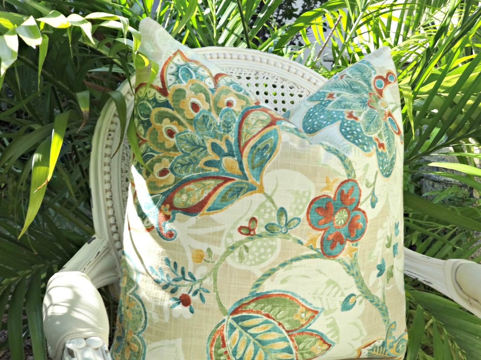 Linen Pillow Cover Richloom Saybrook/ 18x18 20x20 22x22 24x24/ Etsy