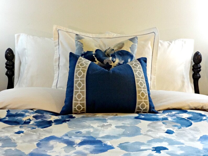 Twin Queen King Duvet Cover Robert Allen Aptura Floral Etsy