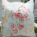 Linen Pillow Cover P Kaufmann Majestic Chianti/ 18x18 20x20 | Etsy