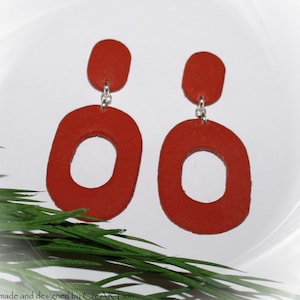 Hanging earrings, statement earrings, hoop earrings, geometric earrings
