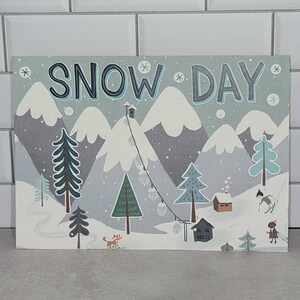 Snowy Day - Set di 6 biglietti d'auguri