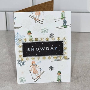 Snow Little Cards - Set di 4