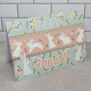 Grote witte kaarten It's Easter