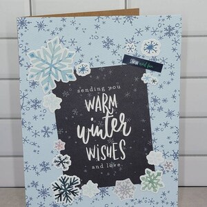 Caldi auguri invernali - Set di 6 biglietti di auguri