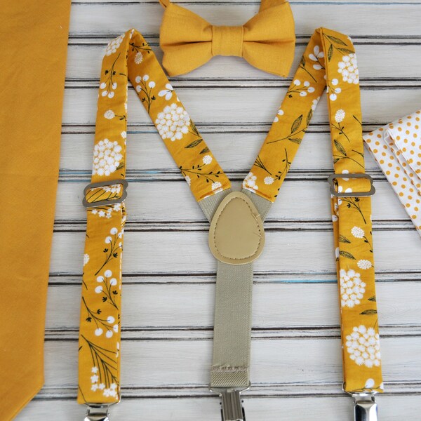 mens mustard yellow tie