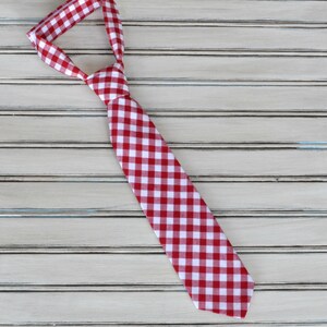 Red Gingham Bow Tie and Suspenders Regular Tie or Bow Tie for - Etsy