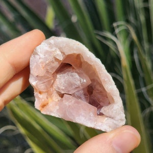 Pink Amethyst Geode From Argentina