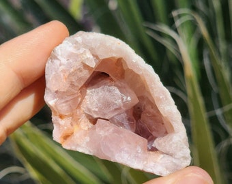 Pink Amethyst Geode From Argentina