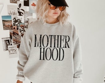 Sweatshirt moederschap, ronde hals met capuchon, coole moedercadeau, stoere moedertrui, trendy shirt moeder, shirt New Mama, shirt moederschap, shirt moederschap