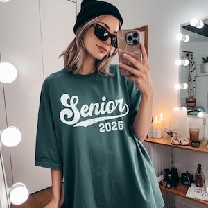 Senior 2026 Shirt, Class of 2026 Tshirt, Graduation 2026, Senior Class Shirt, High School Senior Tee, Graduation Gift, Retro Senior 2026
