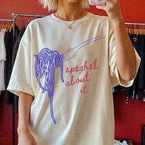 Spaghetti Shirt, Comfort Colors, Pasta Tshirt, Pasta Lover Gift, Spaghetti Lover Tee, Trendy Noodle T-shirt, Italian Food Shirt, Foodie Shirt, Funny Food Shirt