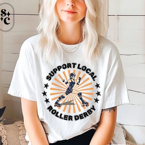 Roller Derby Shirt, Roller Skate Shirt, Retro Vintage Vibe, Roller Derby Mom, Talk Derby to Me, Feminist Tshirt, Punk Tee, Roller Girl Gift