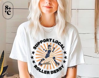 Roller derby shirt, rolschaatsshirt, retro vintage sfeer, roller derby moeder, talk derby to Me, feministische tshirt, punk T-shirt, roller meisje cadeau