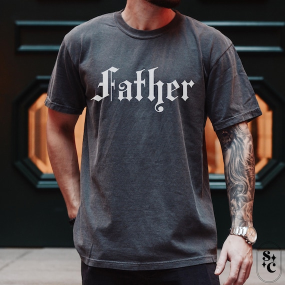 Goth Dad Shirt, Father Shirt, Elder Emo, Fathers Day Tee, Gothic Punk Cool Dad T-shirt, Husband Gift, Heavy Metal Dad Tshirt, Spooky Dad Tee