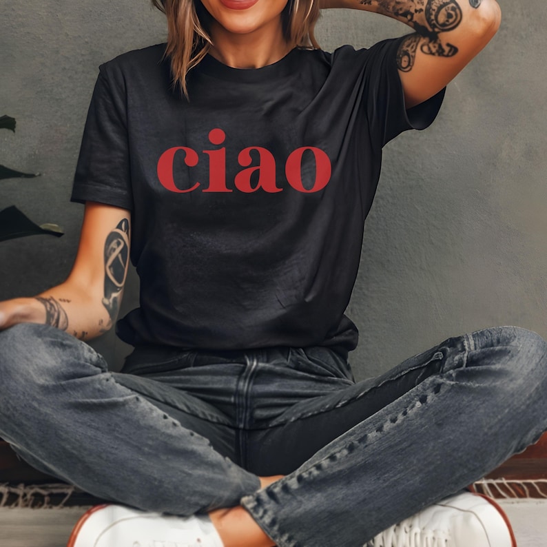 Ciao Shirt,
Chic Downtown Girl,
Italia Theme Gift,
Cute Preppy Tshirt,
Cool Minimalist Tee,
Trendy Womens Shirt,
Italian Shirt,
Ciao Bella Shirt,
Retro Italia Shirt,
Vintage Inspired Tee,
Ciao T-shirt,
Fashion Ciao Shirt,
2xl 3xl 4xl 5xl