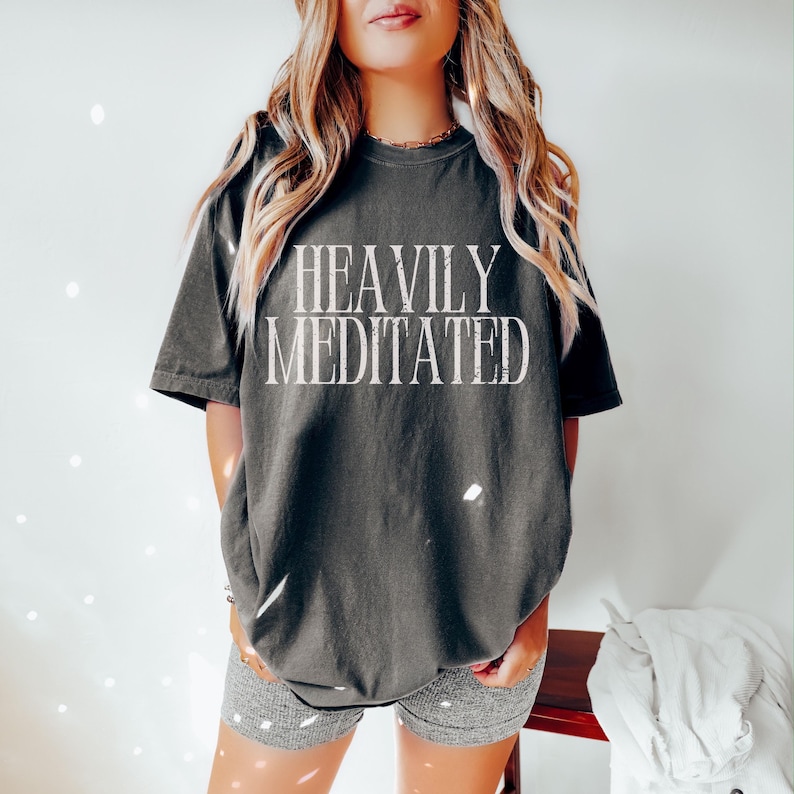 Meditation Tshirt, Zen Shirt, Neuropath Shirt, Yoga Gift for Her, Comfort Colors, Mental Health Shirt, Holistic Gift, Granola Girl T-shirt