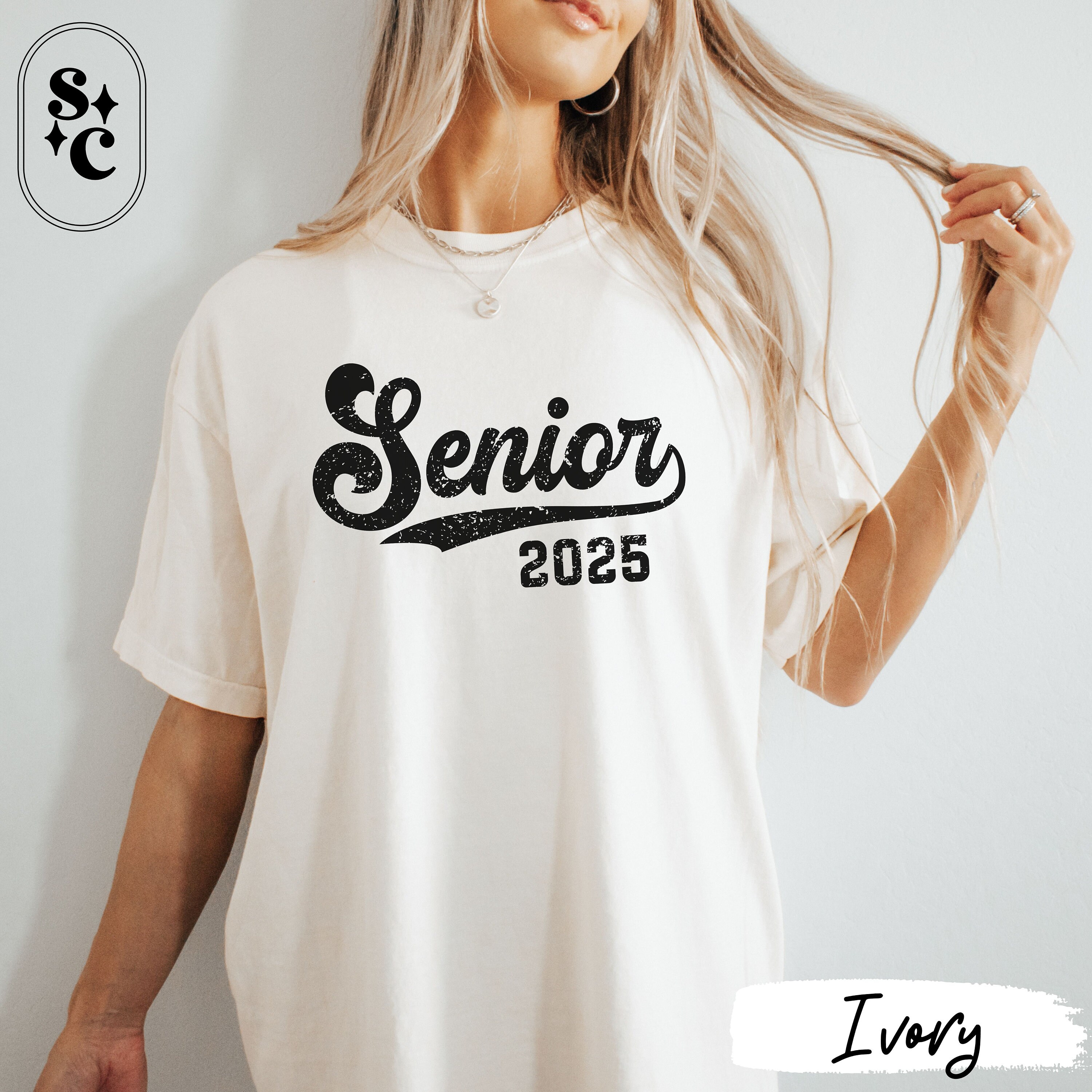 Senior 2025 Shirt, Class of 2025 Tshirt, College Senior Tee, Comfort